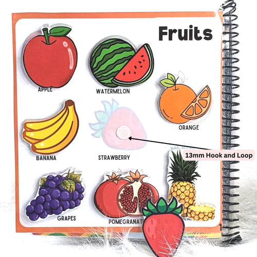 My First 200 Words Busy Book for Toddlers | Montessori Preschool Learning Binder (Age 1–4)